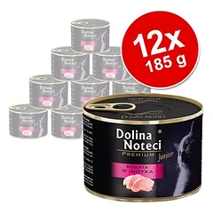 Dolina Noteci Premium Junior drėgnas maistas kačiukams 12 x 185 g