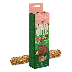 Little One Green valley begrūdis skanėstas lazdelė graužikams su vaisiais, 1×180 g