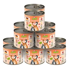GranataPet DeliCatessen Veršiena ir Triušiena - be grūdų šlapias maistas katėms, veršiena ir triušiena, 6x 200g — 3 nuotrauka