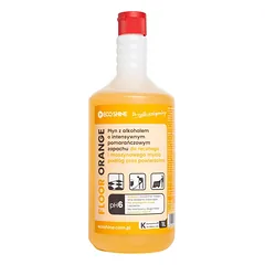 Eco Shine Floor - kvapnus, mažai putojantis grindų valymo skystis su alkoholiu, Orange / 5L — 2 nuotrauka