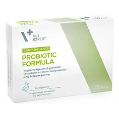 VetExpert Dog/Cat Daily Balance Probiotic Formula caps. N30