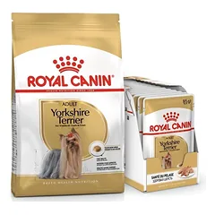 ROYAL CANIN Yorkshire Terrier Adult 1,5kg + Yorkshire Terrier Adult 12x85g