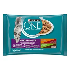 PURINA ONE Difficult Appetite drėgnas maistas katėms — 2 nuotrauka