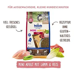 bosch Mini Adult Lamm & Reis