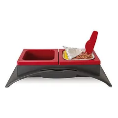 Pet bowl cm. 33 x 17 x 7,5h, different colors