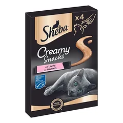 SHEBA Kreminis lašišas 4x12g