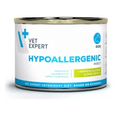 VetExpert Veterinary Diet Hypoallergenic Insect konservuotas maistas alergiškiems šunims, 190 g