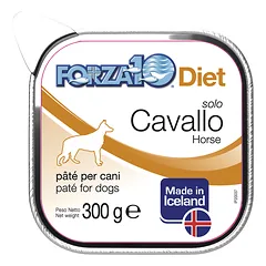 Forza10 Solo Diet hipoalerginiai konservai šunims su arkliena, 300 g