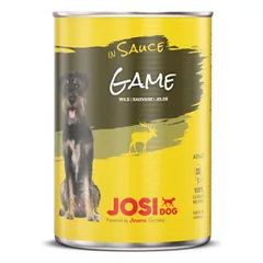 JosiDog Game in Sauce konservuotas maistas šunims žvėriena padaže, 415 g photo