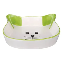 Trixie Ceramic Bowl Cat Face keraminis dubenėlis katėms, 0.25 l, 12 cm