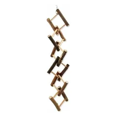 Bird Jewel Wooden Woven Hanging Toy 14 x 55 cm