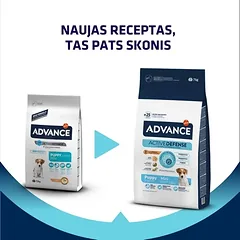 Advance Puppy Mini – sausas maistas mažų veislių šuniukams 7 kg