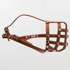 COLORI® 2.0 Maulkorb Schäferhund M, hellbraun