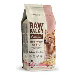 Raw Paleo Dog Adult Healthy Grain Salmon & Barley 10 kg