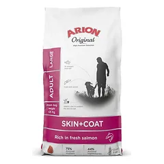 ARION Original Skin &amp; Coat Adult lašiša ir ryžiai didelėms veislėms 12kg