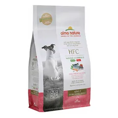 Almo Nature HFC Adult XS/S su lašiša, sausas maistas šunims 1,2 kg