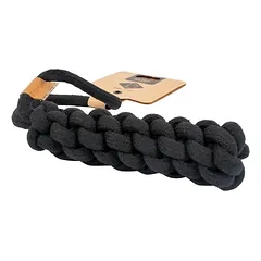 Žaislas šuniui – D&D virvė (XS) 22 cm*10 mm, juoda