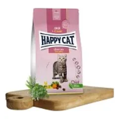 Happy Cat visavertis pašaras jaunoms katėms su paukštiena Junior LandGeflugel, 300 g