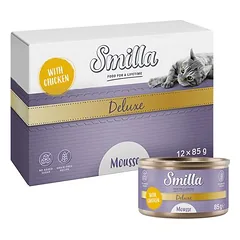 Smilla Deluxe putėsiai drėgnas maistas katėms 48 x 85 g — 5 nuotrauka