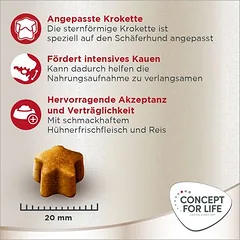 Concept for Life German Shepherd Adult sausas maistas šunims — 5 nuotrauka
