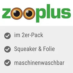 zooplus Exclusive žaislas šunims, cypiančių spurgų rinkinys, 2 vnt. pakuotė: Ø 14 cm — 5 nuotrauka