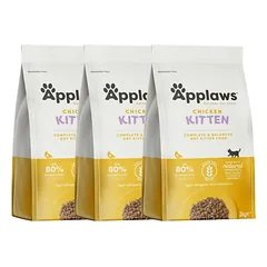 APPLAWS Cat Kitten Chicken 6 kg (3x2 kg) kačiukams