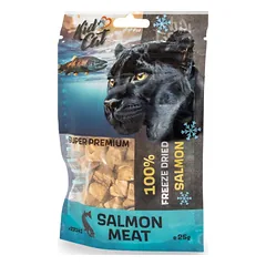 KIDCAT 100% liofilizuoti lašišos kubeliai 25g