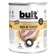 BULT drėgnas maistas šunims, pilnavertis, skardinė 800 g