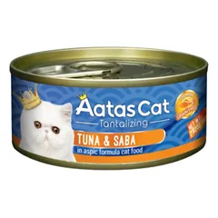 Aatas Cat Tantalizing Tuna & Saba konservai katėms, 80 g parduotuvėje alphazoo.lt