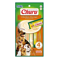 INABA Churu Chicken recipe 4x14g su vištiena šunims