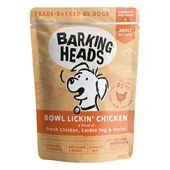 Barking Heads Bowl Lickin Chicken kons. su vištiena 300g