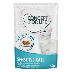 Concept for Life Sensitive Cats mit Huhn - in Gelee