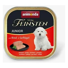 Animonda Vom Feinsten Dog Puppy su jautiena ir paukštiena, drėgnas maistas šuniukams 150 g