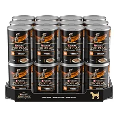PURINA PRO PLAN Veterinary Diets Mousse OM Obesity drėgnas maistas šunims — 3 nuotrauka