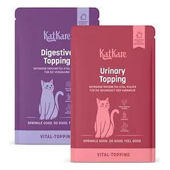 KatKare Vital Topping bandomasis rinkinys šlapimo pūslei ir virškinimui