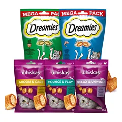 Kačių skanėstai katėms 495g