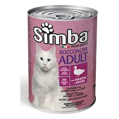 SIMBA - Wet CAT Chunkies with FOWL AND DUCK 415g
