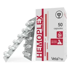 Hemoplex maisto papildai šunims ir katėms esant anemijai N50