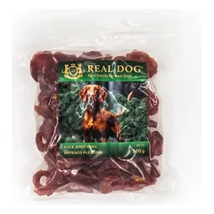 Real Dog Skanėstas Minkšti antienos file žiedai 500g