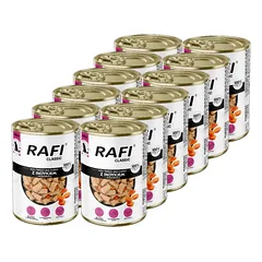 Rafi Classic su kalakutiena ir morkomis padaže 12x1240g