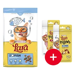 VERSELE-LAGA Lara Adult Salmon 7 kg su lašiša katėms + 2 skanėstai DOVANŲ