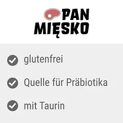 Pan Mięsko Medium Rind mit Ziegenfleisch, 5 - 9,9 kg — 3 nuotrauka
