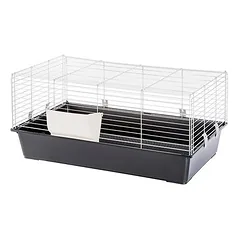 Ferplast narvas smulkiems gyvūnams Piggy Basic, juoda : L 95 x B 57 x H 46 cm — 2 nuotrauka