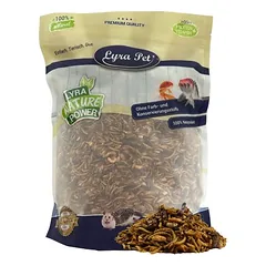 Lyra Pet® Protein Boost vabzdžių mišinys - miltiniai vabalai, krevetės ir žiogai, 5 kg — 3 nuotrauka