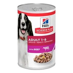 HILL'S SP Canine adult beef konservai suaugusiems šunims su jautiena, 370 g