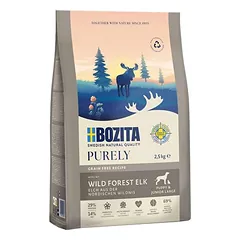 Bozita Dog Purely Puppy & Junior Large su briedžiu, sausas maistas šuniukams, 1,5 - 2,9 kg — 2 nuotrauka