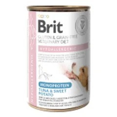 BRIT Veterinary Diet Dog HYPOALLERGENIC Monoprotein Tuna konservai šunims