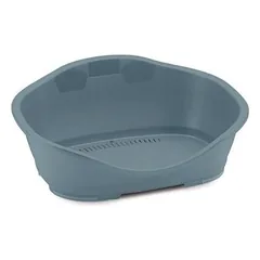 StefanPlast Sleeper 1 guolis šunims ir katėms, tvirtas plastiko, plieno mėlynas, 56.5 x 42 x 24.2 cm
