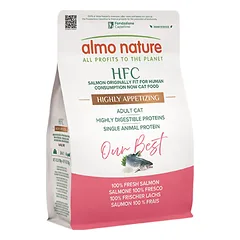 Almo Nature HFC Adult Highly Appetizing Salmon sausas maistas katėms
