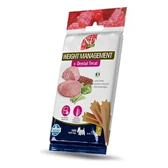 FARMINA N&D Quinoa Dental Treat Weight management Mini 60 g (7 vnt.) dantų skanėstai mažų veislių šunims